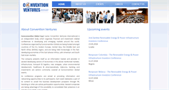 Desktop Screenshot of conventionventures.com